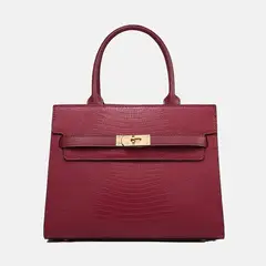 PUREPOWER - Bolso De Hombro De Mujer En Piel Con Estampado Ee Lagarto