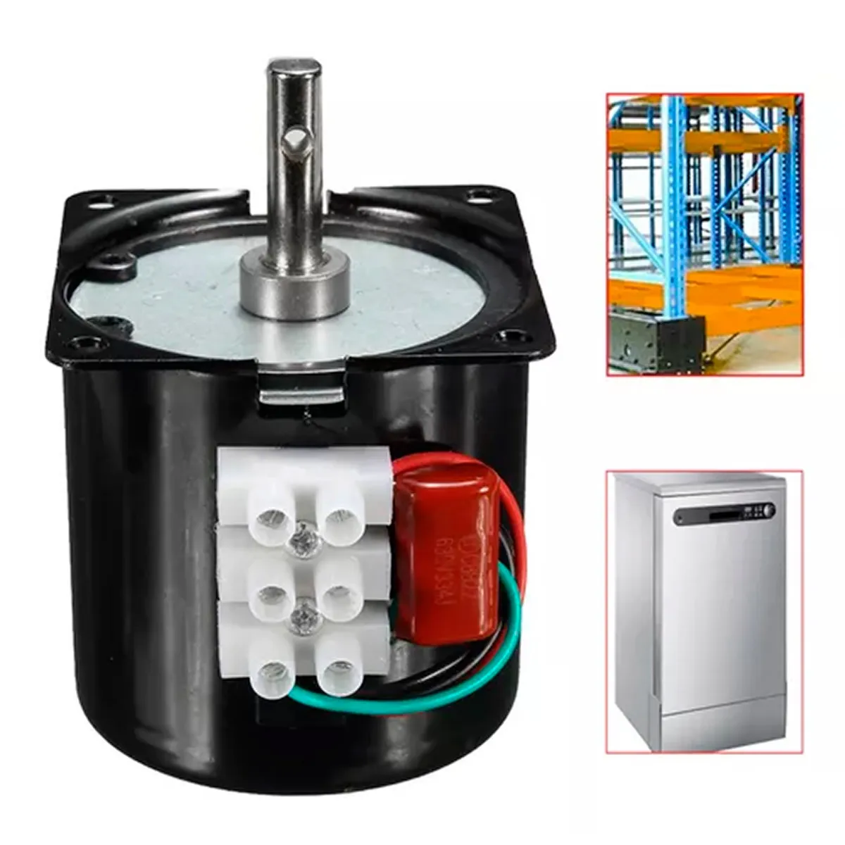 ESHOPANGIE - Motor Sincrono Asado Quincho Parrilla 60ktyz 14w 220v