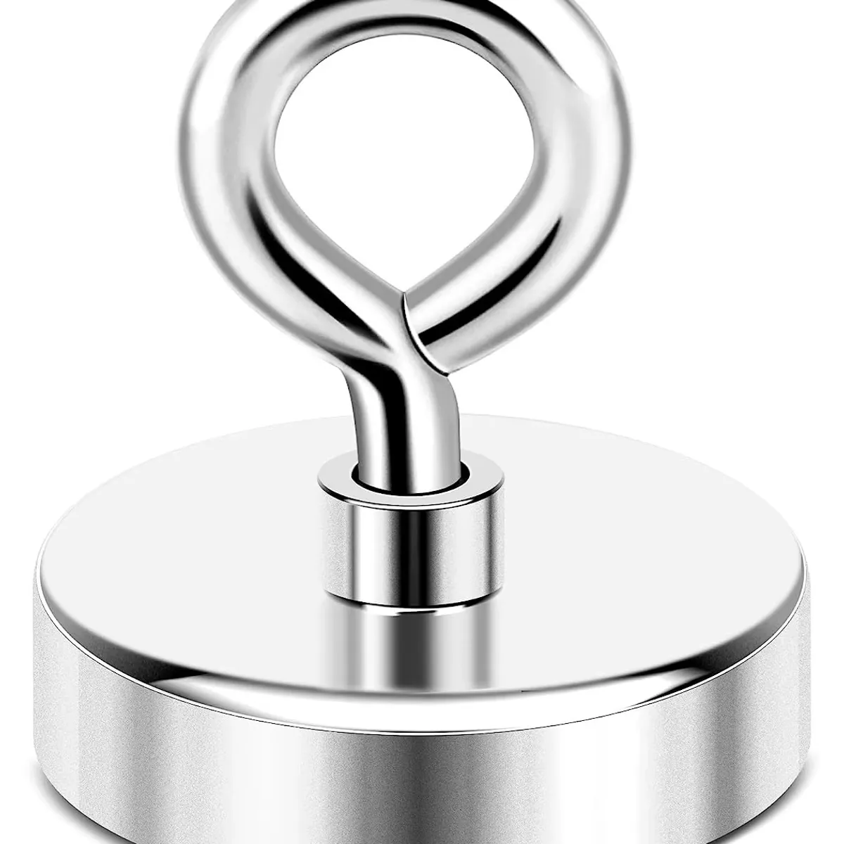 EOLAND - Iman Neodimio De Pesca Imanes Neodimio Con Gancho 60mm