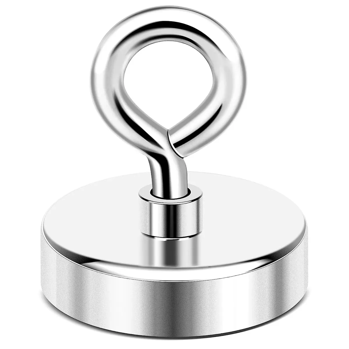 EOLAND - Iman Neodimio De Pesca Imanes Neodimio Con Gancho 60mm