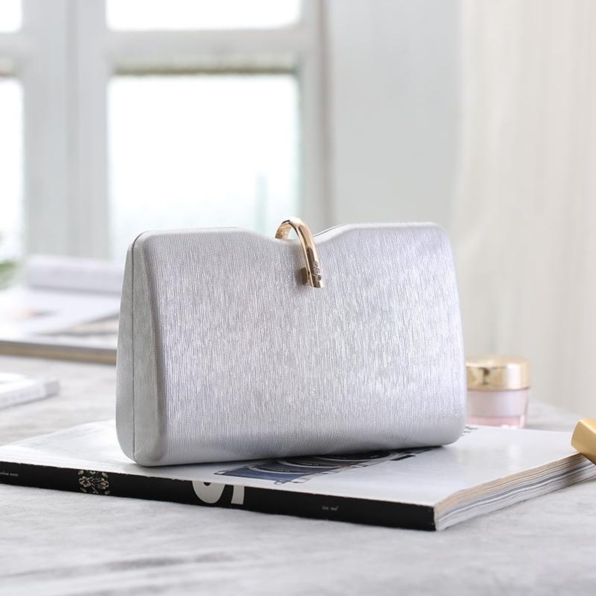 PUREPOWER - Bolsos de mano elegantes para vestido bolso de fiesta de boda