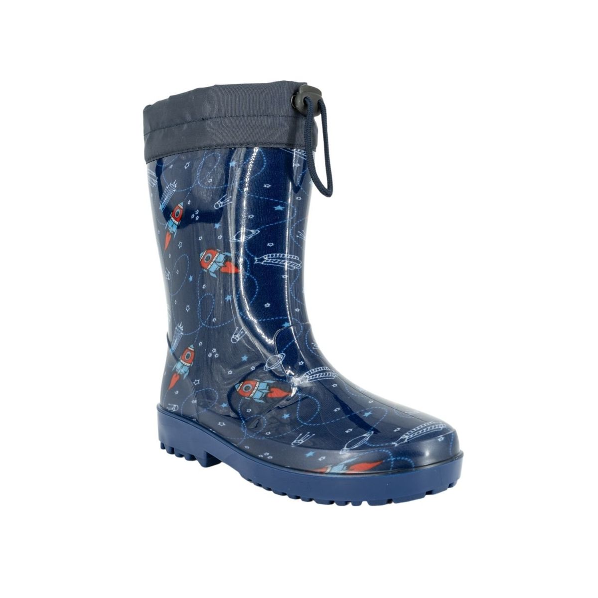 BAMBOO - Bota de Agua con Polar Niño Azul Zamio Bamboo