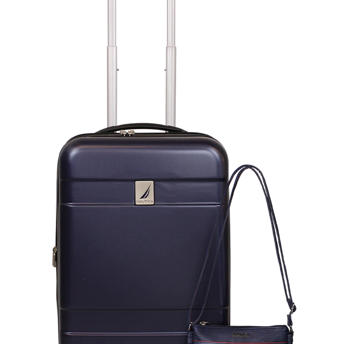 NAUTICA - Pack Maleta cabina Bora 10kg + Cartera Leeway azul Nautica