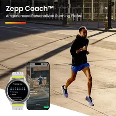 AMAZFIT - Reloj Inteligente Smartwatch Cheetah Round Gps Gris