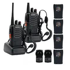 GENERICO - Walkie-talkie Baofeng BF-888S color negro 220V