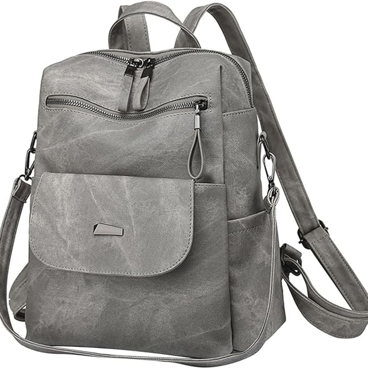 PUREPOWER - Mochila Para Mujer Moderna De Piel Sintética Informal De