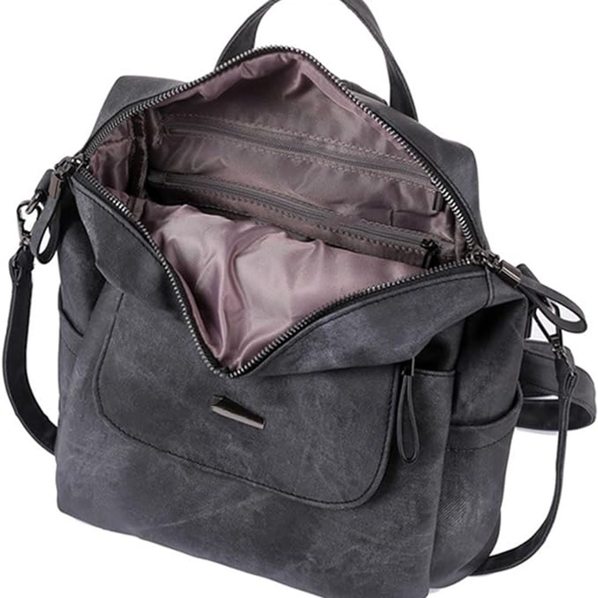 PUREPOWER - Mochila Para Mujer Moderna De Piel Sintética Informal De
