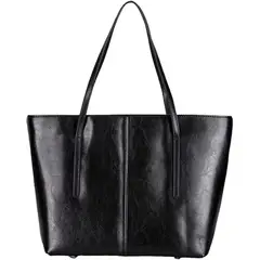 PUREPOWER - Bolso de hombro de moda de cuero genuino para mujer-