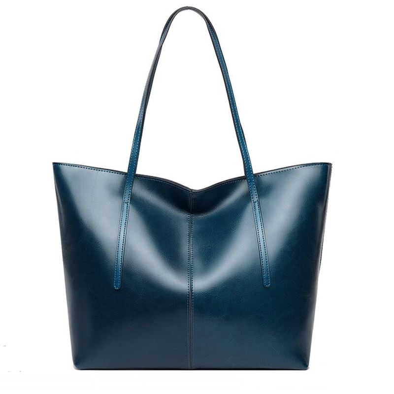 PUREPOWER - Bolso de hombro de moda de cuero genuino para mujer