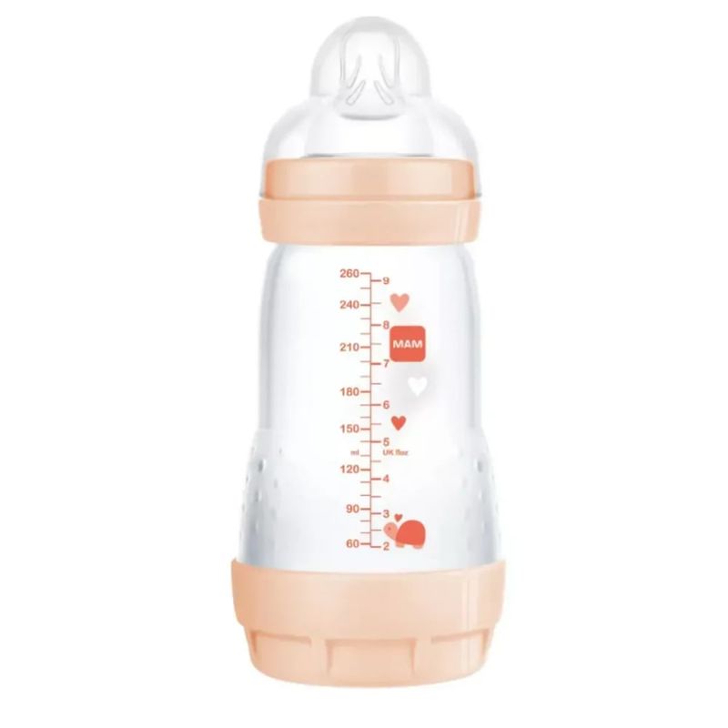 MAM - Mamadera MAM 2 Meses+ Easy Start Anti-Colic 260ml Crema