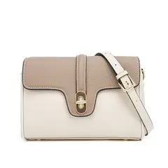 PUREPOWER - Bolsa pequena quadrada de couro genuíno bolsa crossbody de ombro