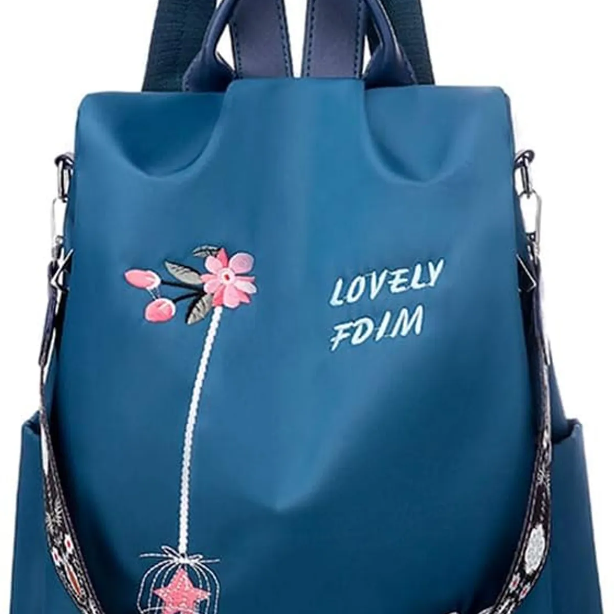 PUREPOWER - Mochila impermeable antirrobo oxford new chic urbanity Azul