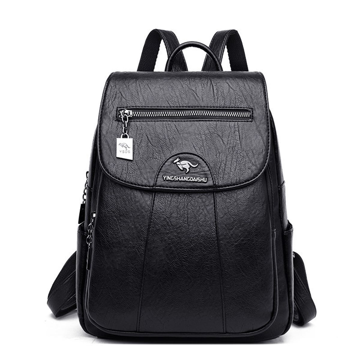 PUREPOWER - Mochilas De Cuero De Alta Calidad Para Mujer Vintage