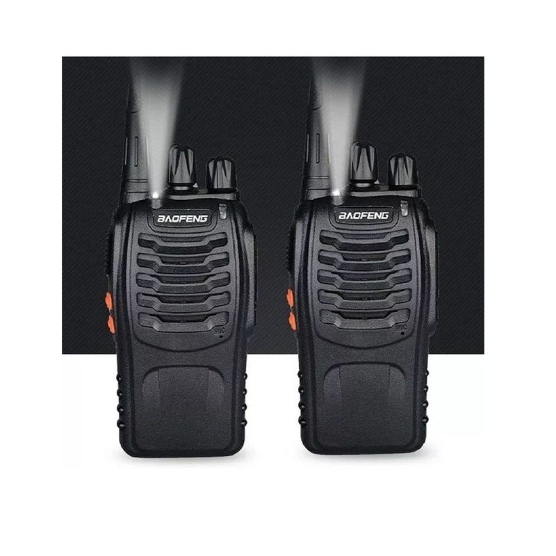 GENERICO - Walkie-talkie Baofeng BF-888S color negro 220V