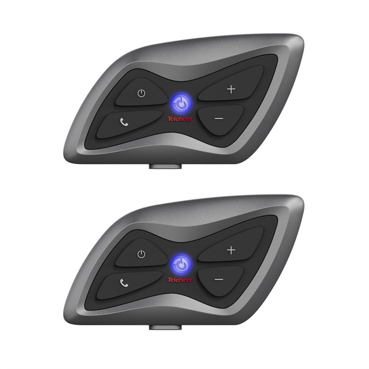 RENVMEXY - Casco De Moto Intercomunicador Audífonos De ConduccióNx2