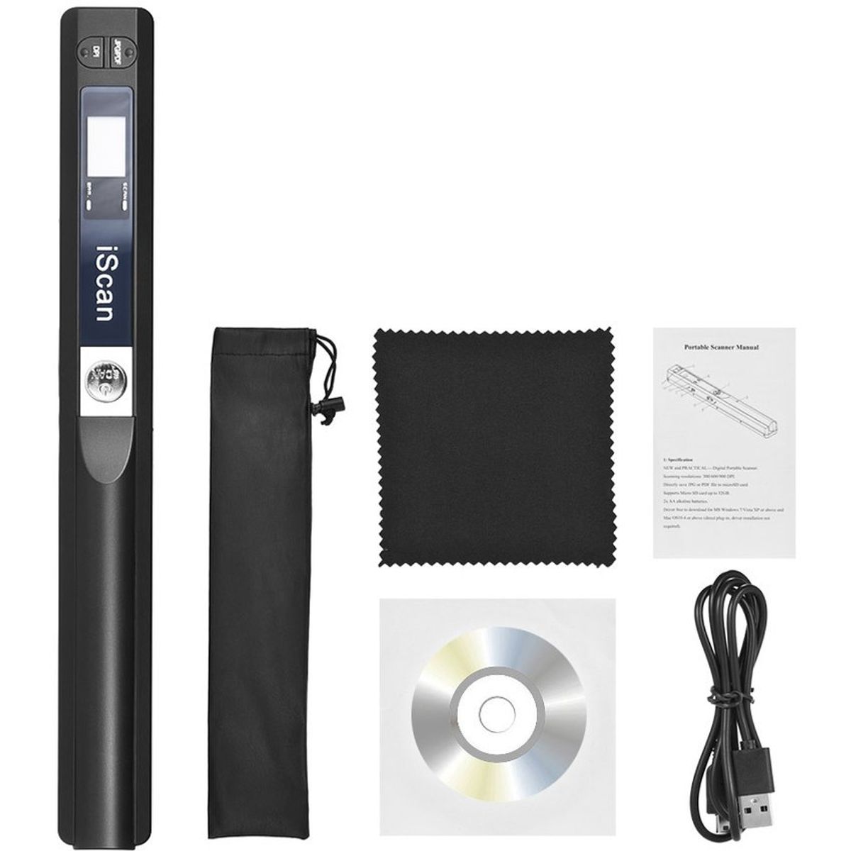 PUREPOWER - Lápiz escáner portatil de alta definición