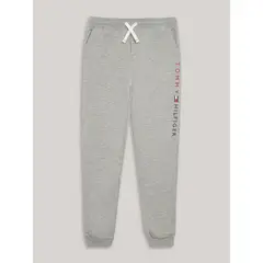 TOMMY HILFIGER - Jogger De Niño Solid Con Logo Estampado Gris
