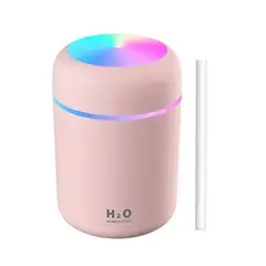PUREPOWER - Mini humidificador De Aire Portátil Y Purificador De Aire Usb-Rosa