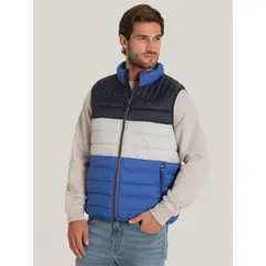 TOMMY HILFIGER - Parka Vest Light Weight Quilted Azul
