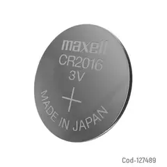 MAXELL - Blister de pila tipo boton CR2016 3V