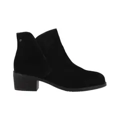 BAMERS - Botines Mujer Greta Cuero Negro