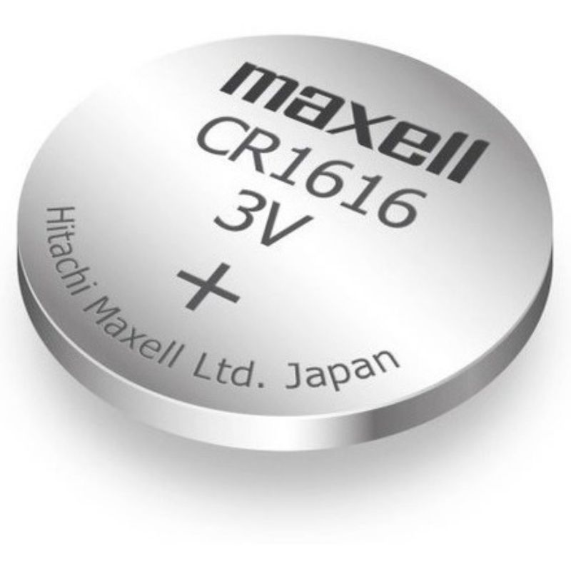 MAXELL - Blister de pila Maxell  tipo boton CR1616 3V de 5 unidades