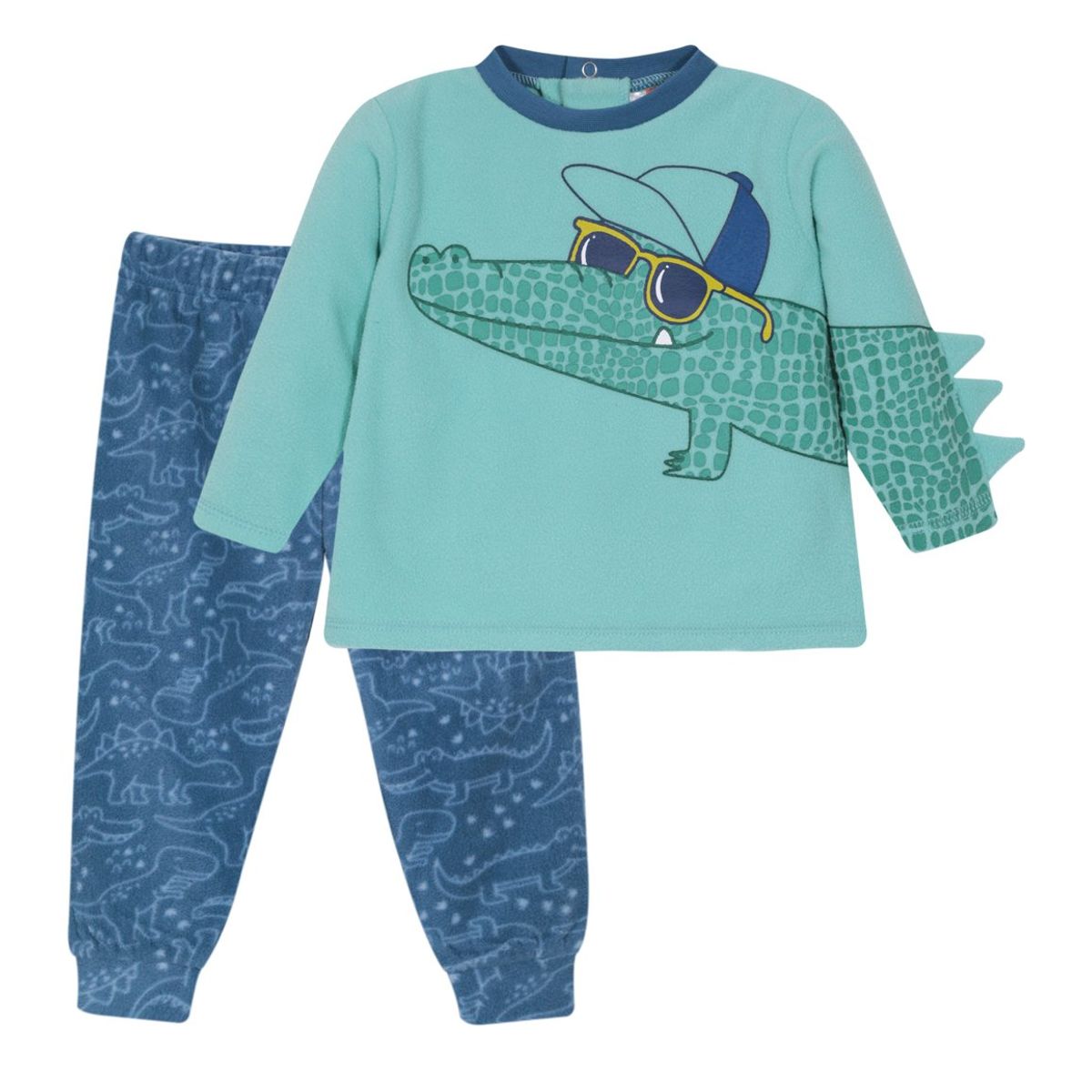H2O WEAR - Bebe Pijama Cocodrilo 2 PZ H2O Wear Verde
