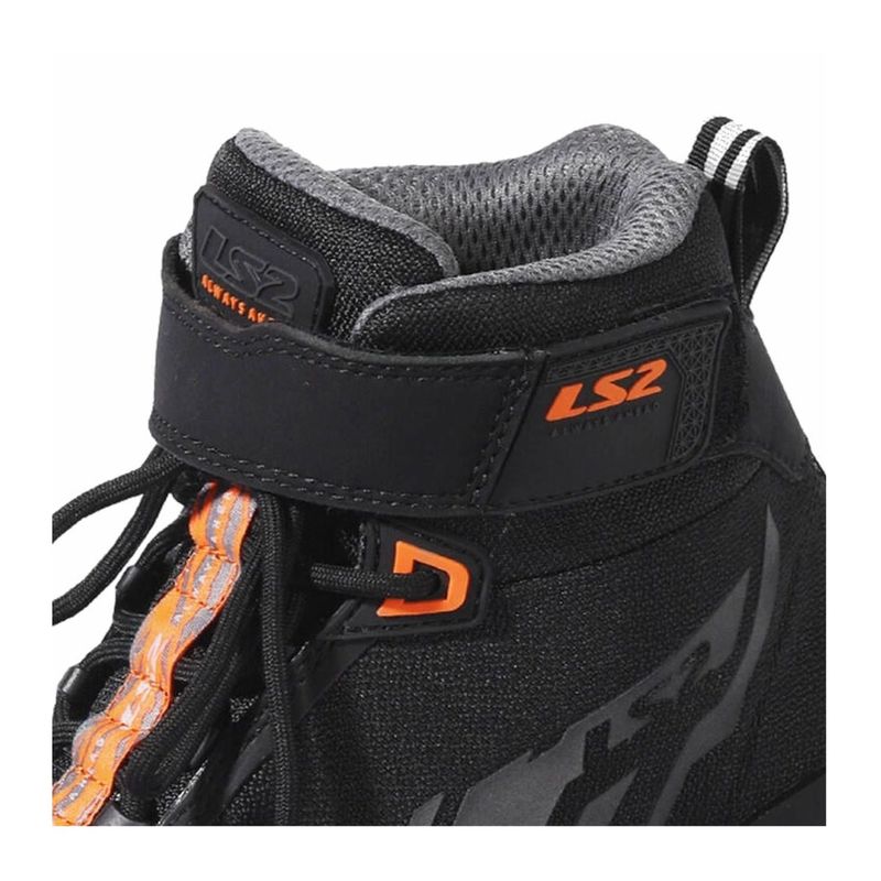 LS2 - BOTA LS2 ACRUX NEGRA NARANJA HOMBRE
