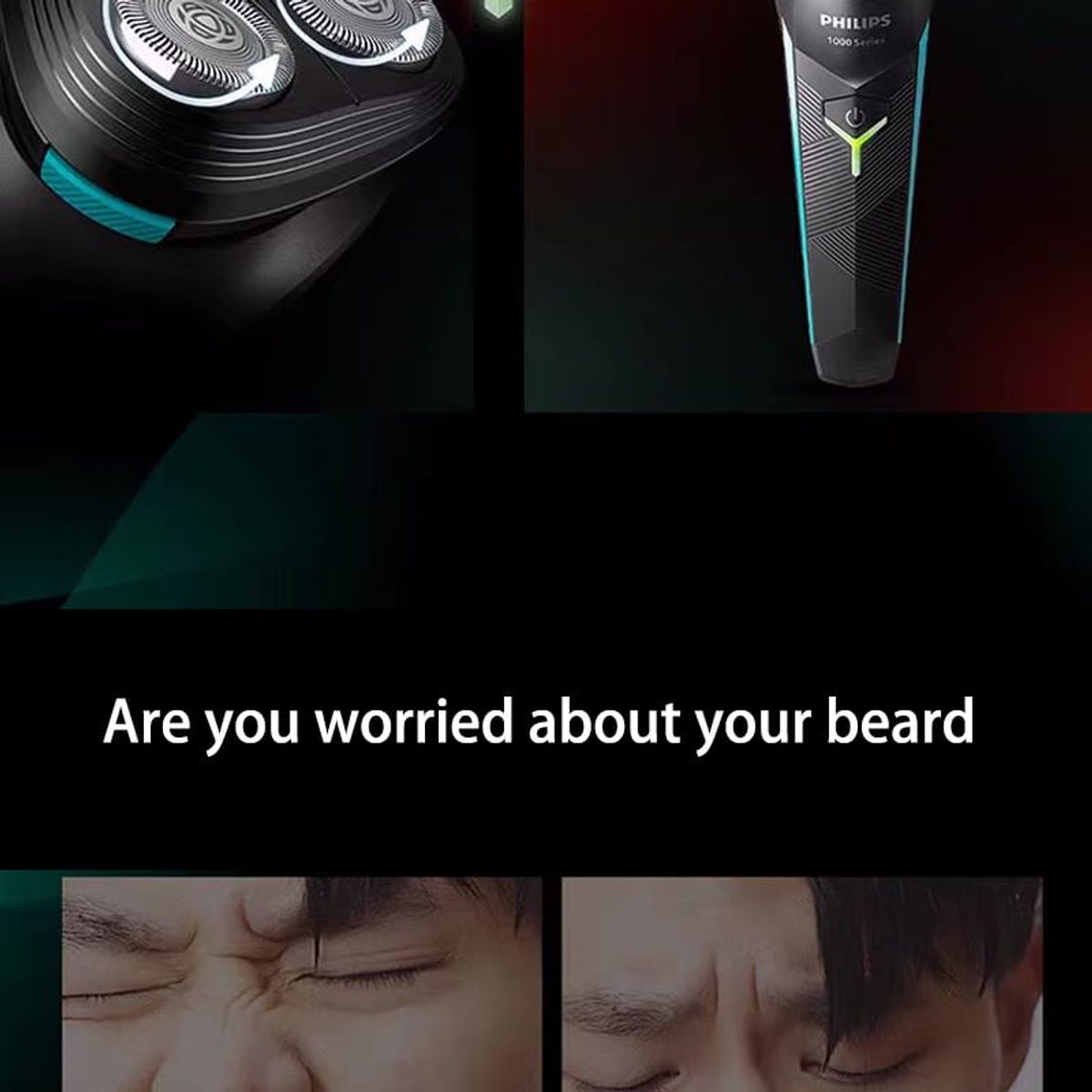 PHILIPS - Afeitadora Eléctrica Serie 1000 Philips Shaver