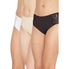 KAYSER - Pack 3x pantaleta algodón P314186-BLA