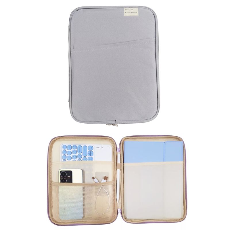 GENERICO - Funda para iPad/tablet 11 pulgadas Color Gris