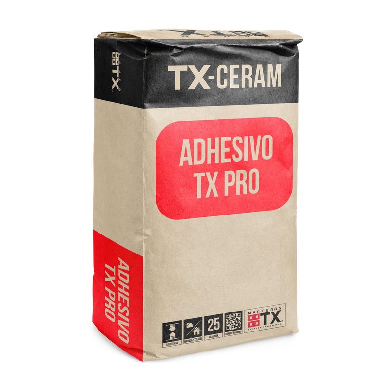 GENERICO - ADHESIVO TX PRO - Adhesivo cerámico 25 Kg