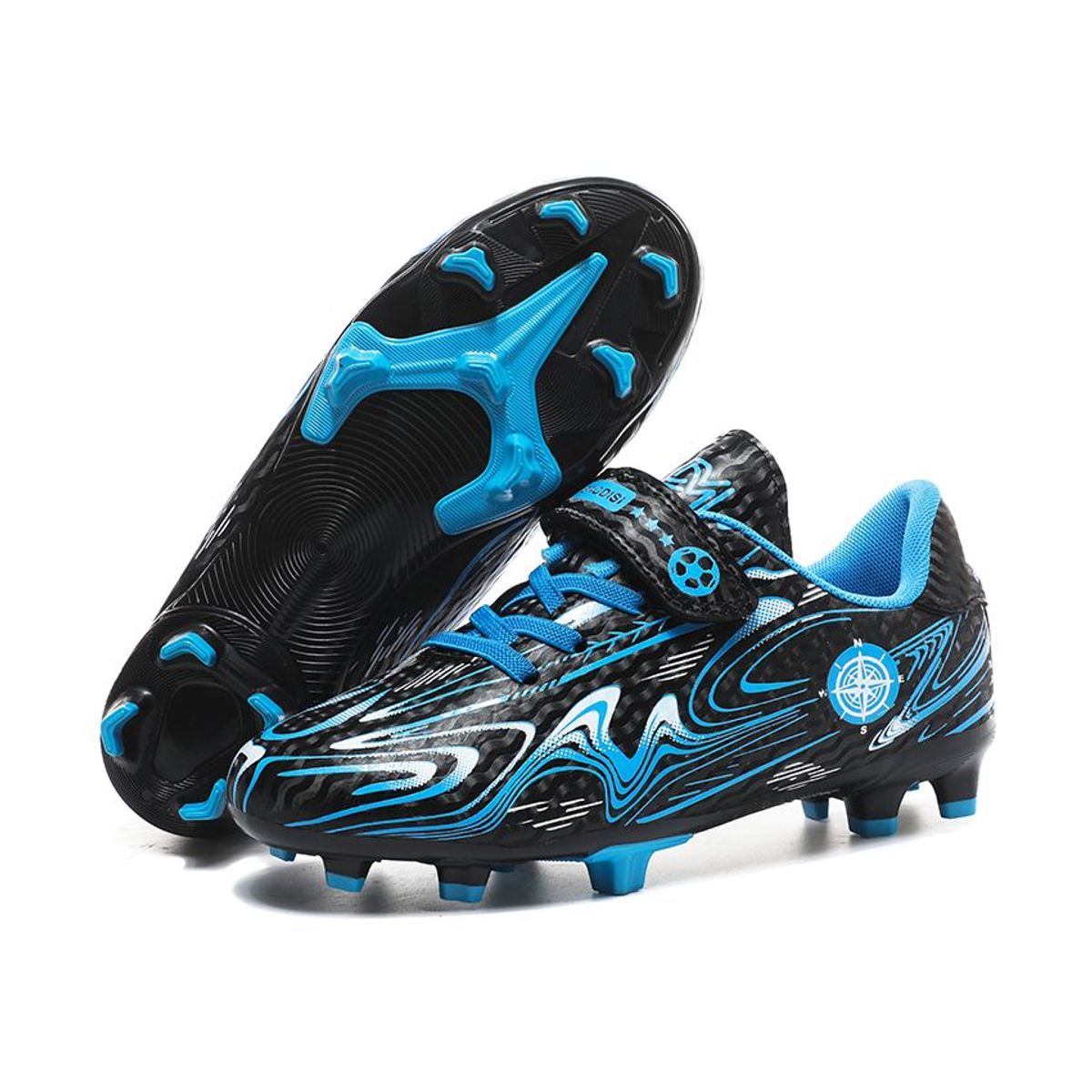 SHANDIAN - Zapatos de futbol ni?o FG zapatillas de futbol unisex ni?o