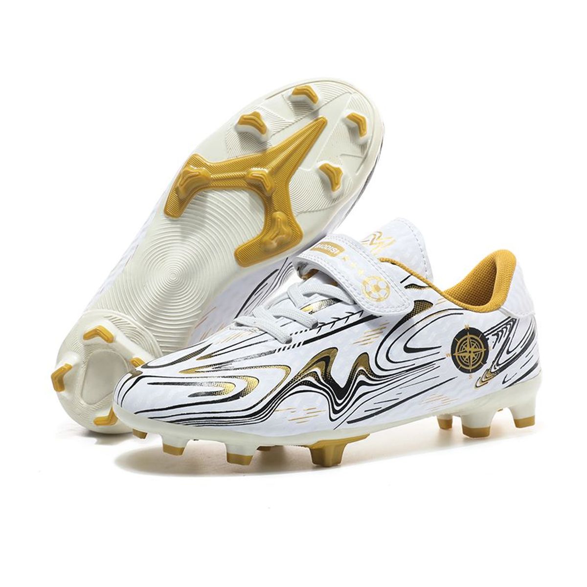 SHANDIAN - Zapatos de futbol ni?o FG zapatillas de futbol unisex ni?o