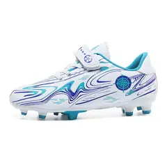 SHANDIAN - Zapatos de futbol niño FG zapatillas de futbol unisex niño