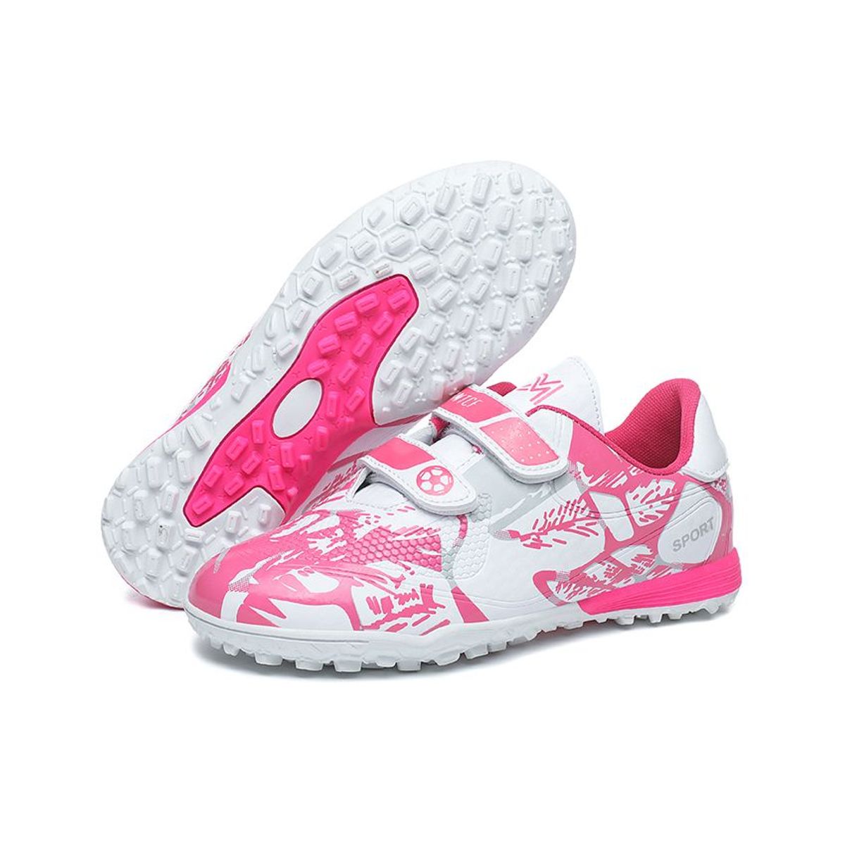 SHANDIAN - Zapatos de futbol ni?o TF zapatillas de futbol
