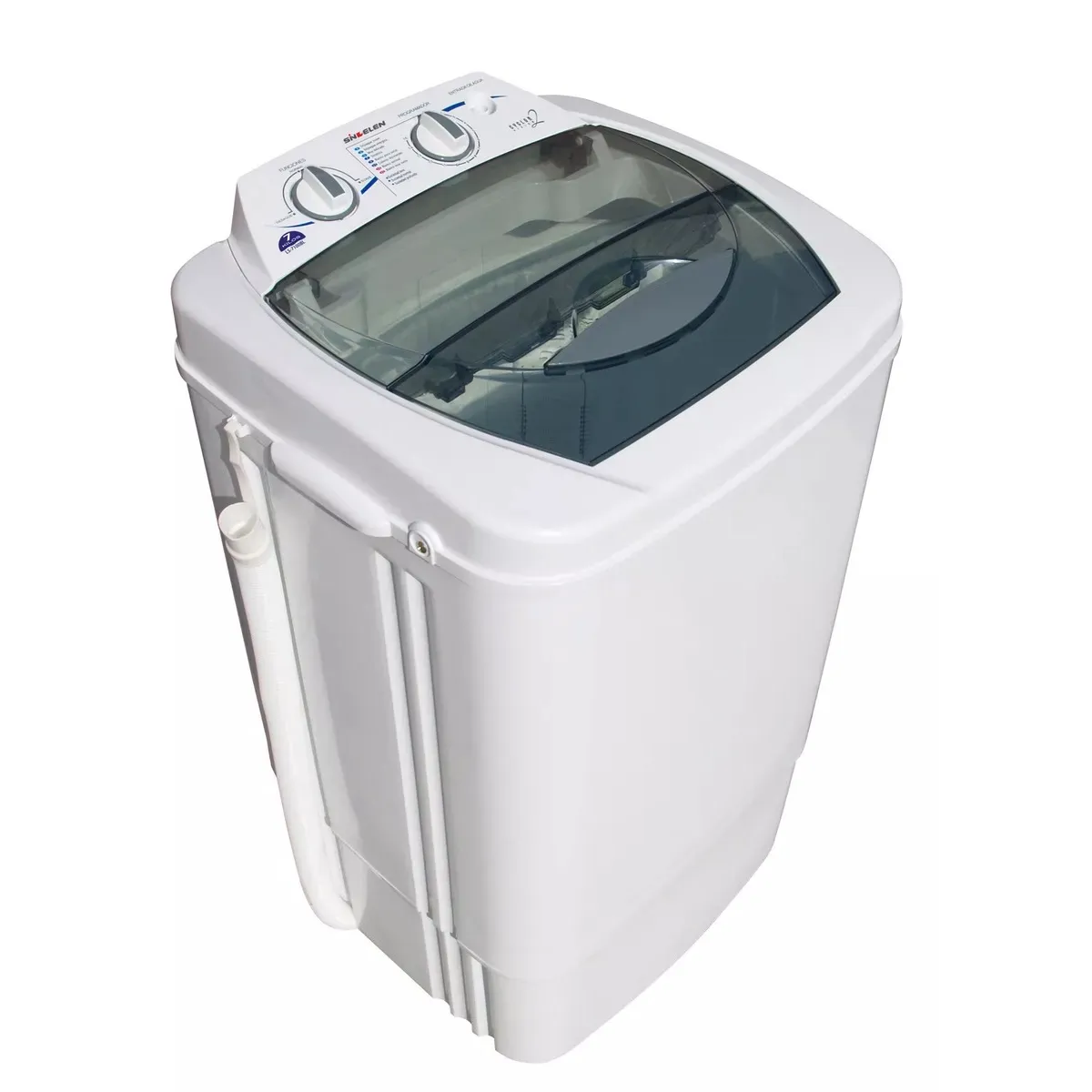 SINDELEN - Lavadora Semiautomatica Sindelen 7kg Ls-7100bl Color Blanco