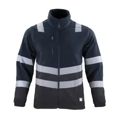 T-WORLD - Micropolar Iron Line con Cinta Reflectiva Manga Larga Hombre