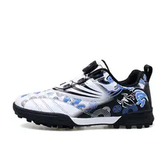 SHANDIAN - Zapatos de futbol niño TF zapatillas de futbol unisex niño