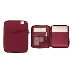 GENERICO - Funda para iPad/tablet 11 pulgadas Color Burdeo