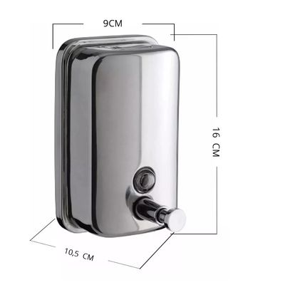 Imagen 2 del producto Dispensador Jabon Acero Inoxidable 500 Ml Plateado