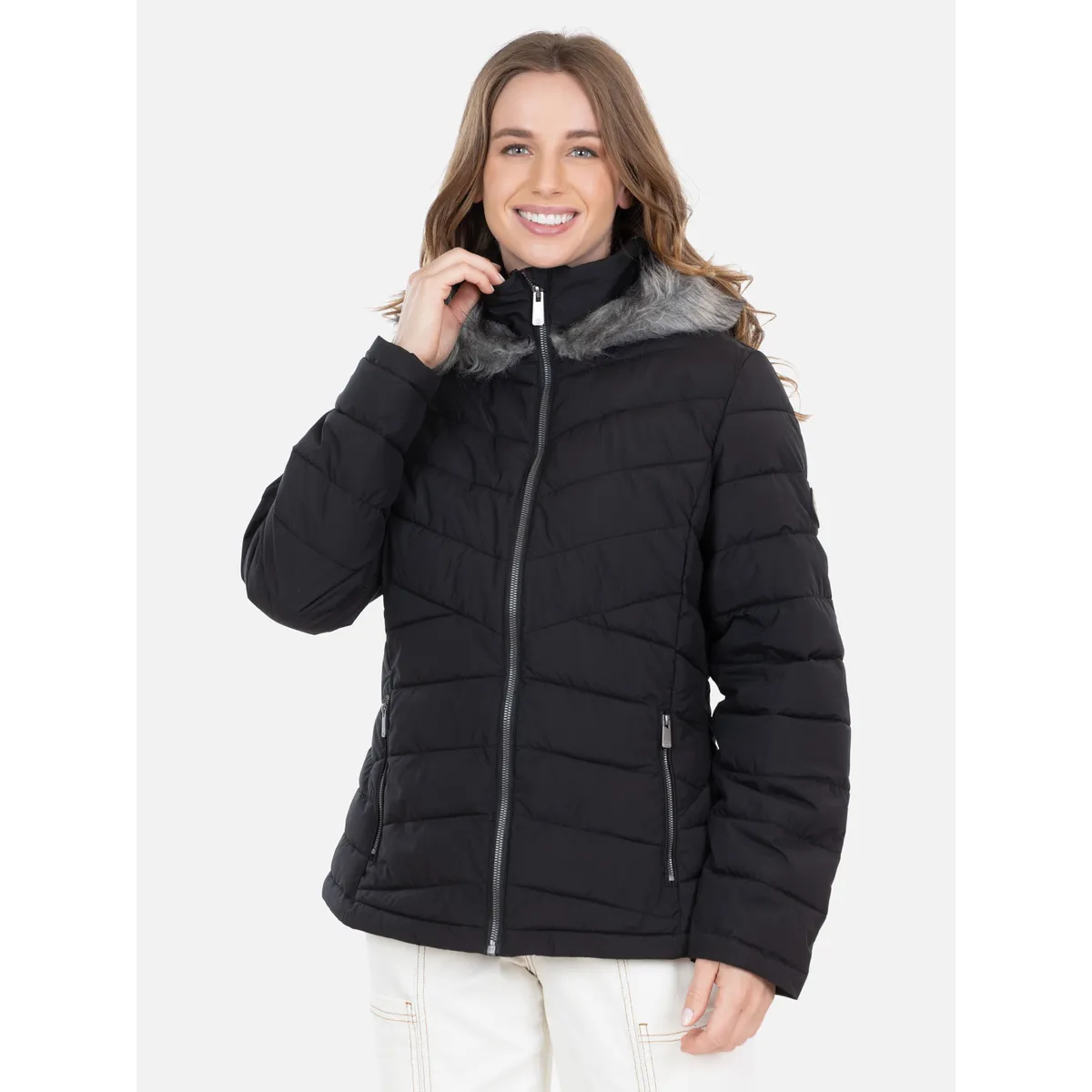 RIP CURL - Parka Flamex Negro Mujer Rip Curl - Negro