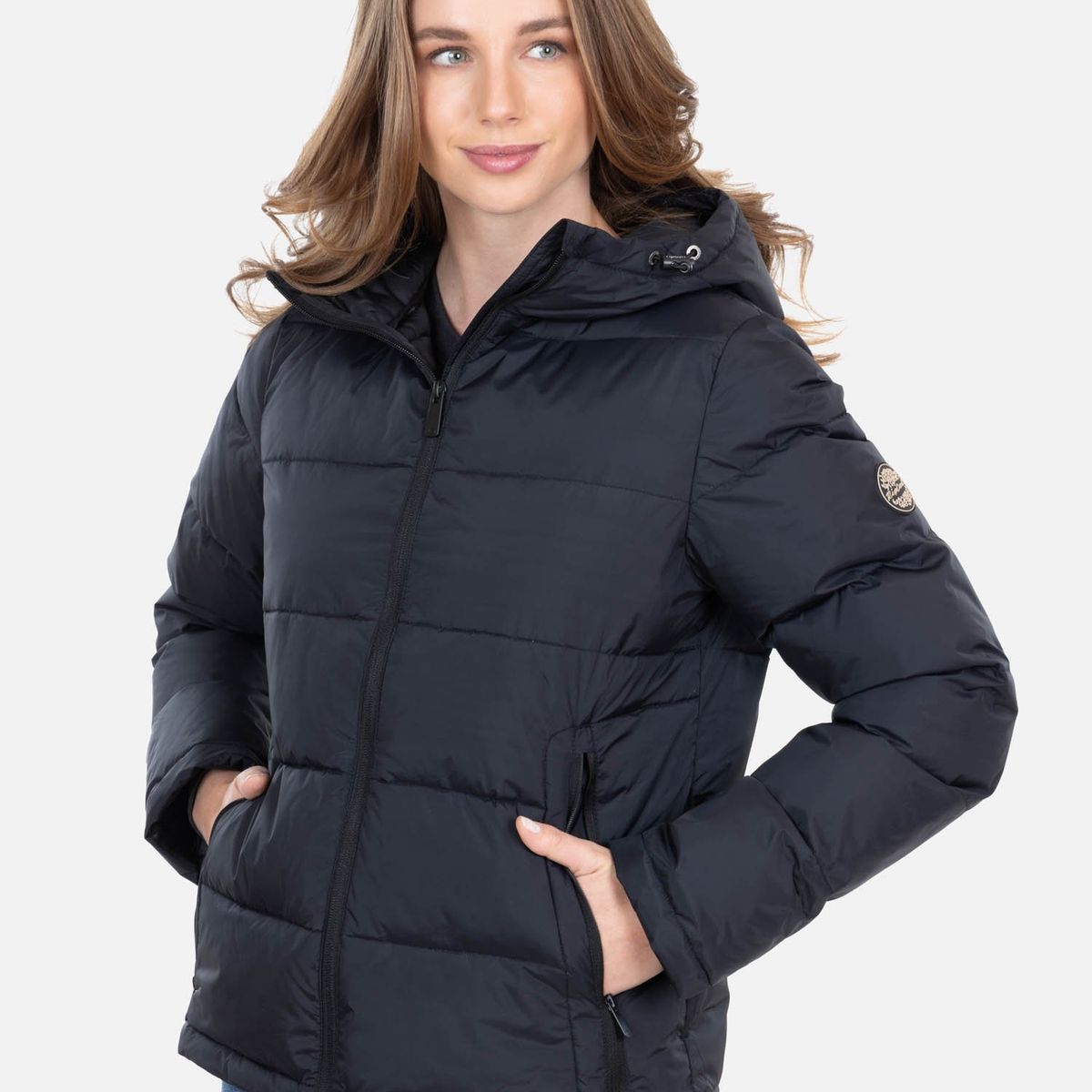 RIP CURL - Parka Glacius Negro Mujer Rip Curl - Negro