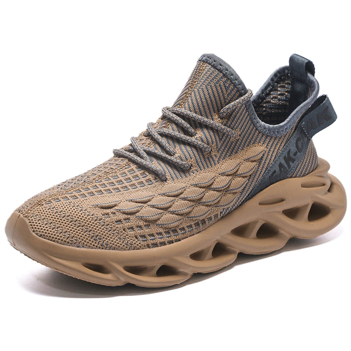 SHANDIAN - Zapatillas Deportivos Hueco Hombre Amarillo