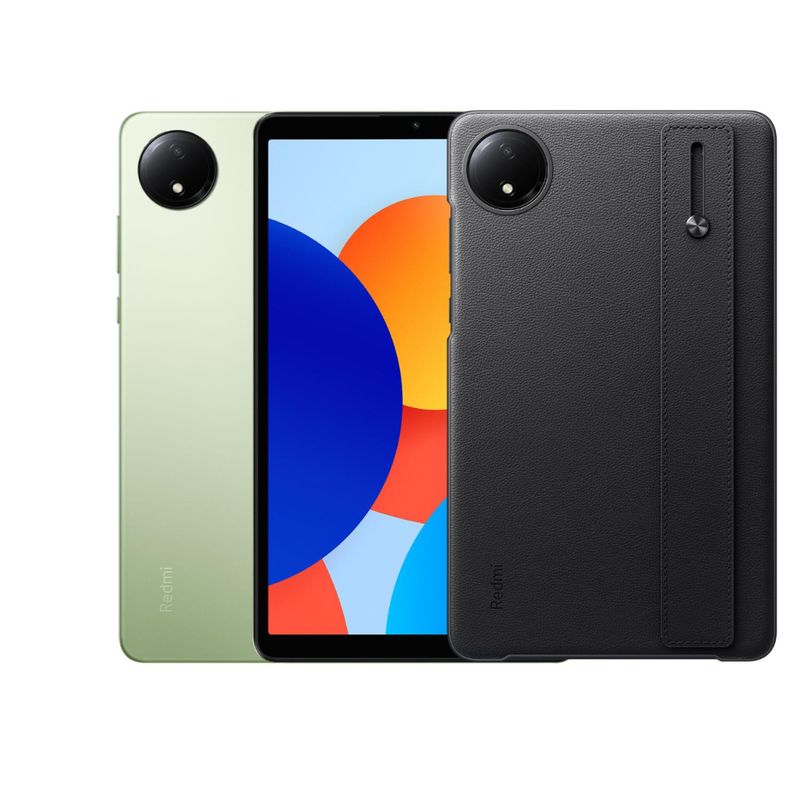 XIAOMI - Tablet Redmi Pad SE 8.7 Verde 4GB RAM 64GB ROM + COVER NEGRO