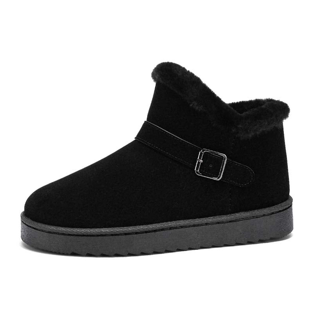 SHANDIAN - Bota temica chiporro mujer zapatos Negro