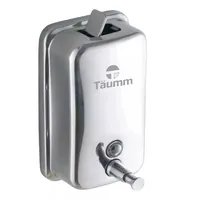 Dispensador Jabon Muro Acero Inoxidable 800 Ml Cromado