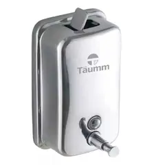 TAUMM - Dispensador Jabon Muro Acero Inoxidable 800 Ml Cromado