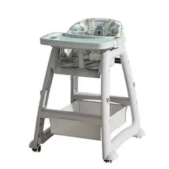 ALPHA - Silla Comer Bebe Stylish Baby Celeste