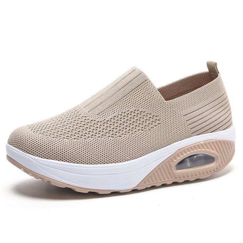 SHANDIAN - Zapatillas Casuales Plataforma Mujer